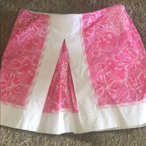 Pink Lilly Pulitzer skort